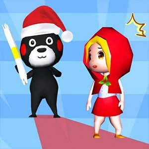 Christmas 3D Maze Hunt Or Catch